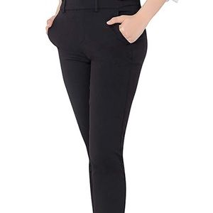 Marycrafts Women's Pull On Stretch Dress Business Work Pants